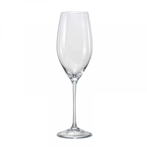 Набор бокалов для шампанского 230 мл Bohemia Crystal Megan 6 шт