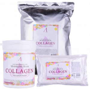 маска альгинатная с коллагеном укрепляющая anskin collagen modeling mask