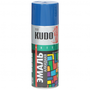 Эмаль аэрозольная Kudo KU-1011 универсальная синяя