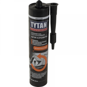 Герметик битумно-каучуковый для кровли Tytan Professional, черный