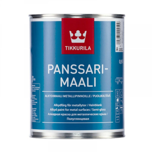 Краска Tikkurila Panssarimaali для крыш и металла база А