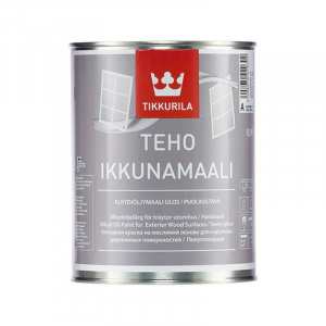 Краска Tikkurila Teho Ikkunamaali для окон база А