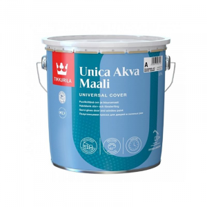 Краска Tikkurila Unica Akva Maali для окон и дверей база А