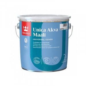 Краска Tikkurila Unica Akva Maali для окон и дверей база