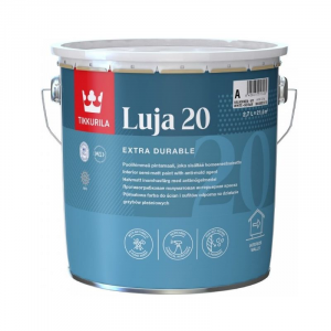 Краска Tikkurila Luja 20 интерьерная экстра-стойкая база А 2.7л