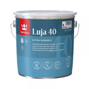 Краска Tikkurila Luja 40 интерьерная экстра-стойкая база А 2.7л