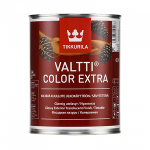 Антисептик лессирующий Tikkurila VALTTI COLOR EXTRA EC, глянцевая, 2,7л