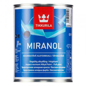 Эмаль для дерева и металла Tikkurila Miranol медная 1л