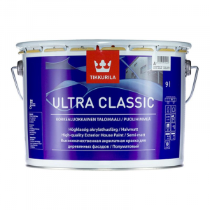 Краска Tikkurila Ultra Classic фасадная для дерева база А