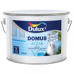 Краска Dulux Domus Aqua для деревянных фасадов база BW