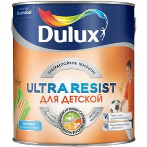 Краска Dulux Ultra Resist для детской база BC