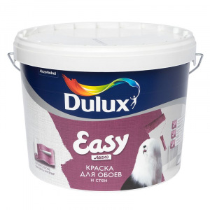 Краска Dulux Easy для обоев и стен база BC