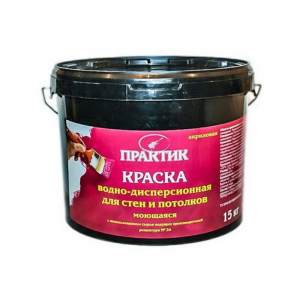 Краска Практик для стен и потолков