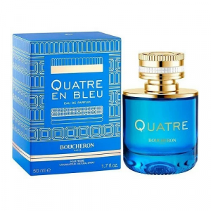  Boucheron Quatre en Bleu - Парфюмерная вода 50 мл с доставкой – оригинальный парфюм Бушерон Кватре Эн Блу