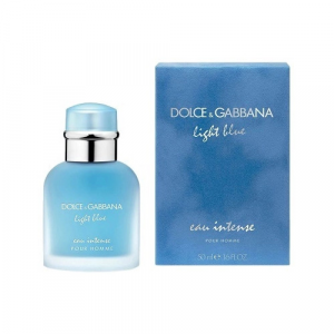  Dolce & Gabbana Light Blue Eau Intense Pour Homme - Парфюмерная вода 50 мл с доставкой – оригинальный парфюм Дольче Габбана Лайт Блю О Интенс Пур Хом