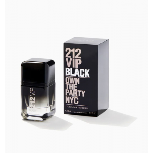  Carolina Herrera 212 VIP Black - Парфюмерная вода 50 мл с доставкой – оригинальный парфюм Каролина Херрера 212 Вип Блэк