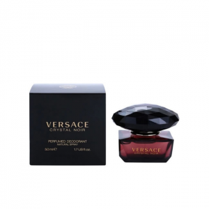  Versace Crystal Noir - Дезодорант-спрей 50 мл с доставкой – оригинальный парфюм Версаче Черный Кристалл