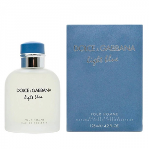  Dolce & Gabbana Light Blue Pour Homme - Туалетная вода 125 мл с доставкой – оригинальный парфюм Дольче Габбана Лайт Блю Мужские