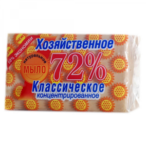 Мыло хозяйственное 150г Аист 72% классическое