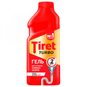 Средство для прочистки труб TIRET Турбо