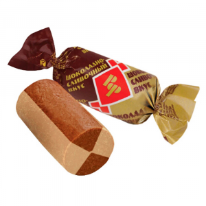 Конфеты батончики Рот Фронт шоколадно-сливочный вкус рот фронт