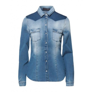 Джинсовая женская рубашка Trussardi JEANS