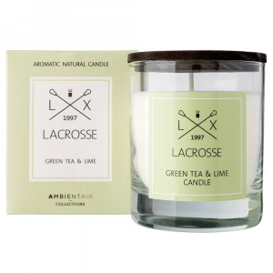 Свеча ароматическая Ambientair "Lacrosse Зеленый чай&лайм"