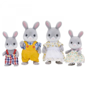 Игровой набор Sylvanian Families Семья серых кроликов