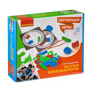 Bondibon Настольная игра Веселая микробиология