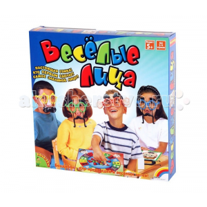 Bondibon Настольная игра Весёлые лица