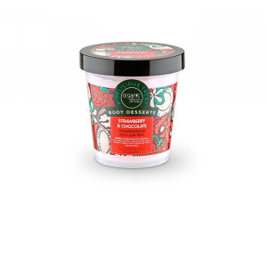 Organic shop Мусс для тела увлажняющий Strawberry 450 мл