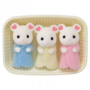 Игровой набор Sylvanian Families Тройняшки Зефирные мышата
