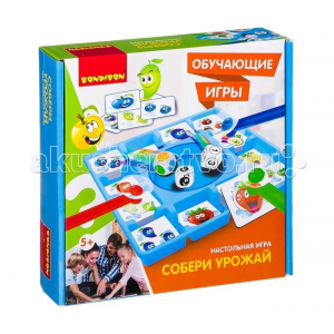 Bondibon (Бондибон) Настольная игра "Собери урожай"