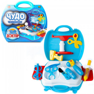 ABtoys Игровой набор Чудо-чемоданчик Доктор (18 предметов)