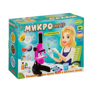 Игра Bondibon Французские опыты Науки с Буки Микромир