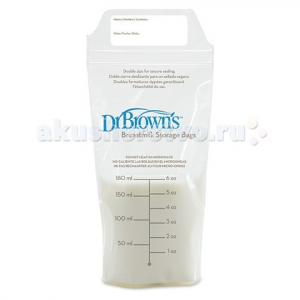 Dr.Browns Пакеты для хранения молока
