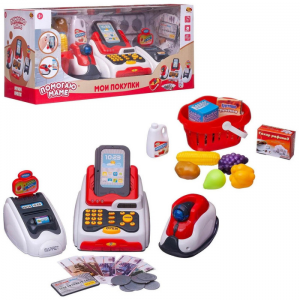 Касса в наборе с аксессуарами, звуковые и световые эффекты Abtoys PT-01029 (АБтойс)