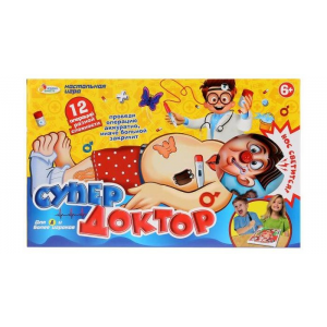 Играем вместе Настольная игра Супер доктор