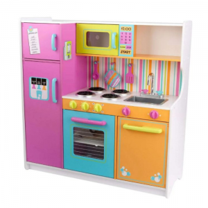 KidKraft Большая детская игровая кухня Делюкс (Deluxe Big & Bright Kitchen)
