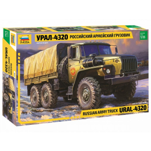 Советский армейский грузовик Zvezda УРАЛ 4320