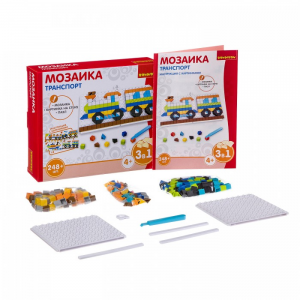 Мозаика «Транспорт, Bondibon 248 деталей
