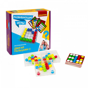 Bondibon Настольная развивающая игра Двигай пальцами 2