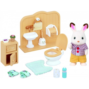 Игровой набор Sylvanian Families Братик и туалетная комната