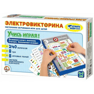 Десятое королевство Игра настольная Электровикторина Учись играя!