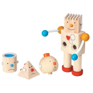 Деревянная игрушка Plan Toys конструктор Робот