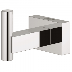 Крючок одинарный GROHE Essentials Cube 40511001 сталь хром