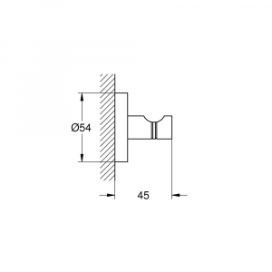 Крючок Grohe Essentials