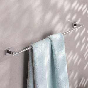 Полотенцедержатель GROHE Essentials Cube 40509001 600 мм сталь хром
