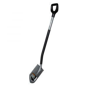 Лопата штыковая Fiskars SolidProf (1050649) стальная остроугольная садовая с металлическим черенком 1070 мм