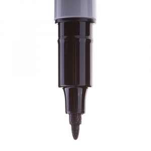 Маркер перманентный Crown Multi Marker Super Slim черный грифель 1 мм
